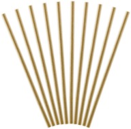 Kraft Paper Straws Party Birthday 10 kusov