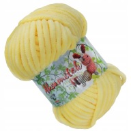 Plyšová priadza Marigold Opus, SVETLO ŽLTÁ 216