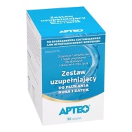 APTEO súprava doplnkov na výplach nosa a dutín, 30 vrecúšok