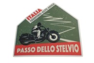 NÁLEPKA PASSO DELLO STELVIO NÁLEPKA 7,6 x 7,6 cm