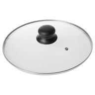Sklenený kryt domácich spotrebičov Prymus 22 cm s gombíkom