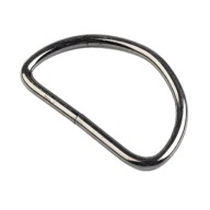 KOVOVÝ POLIČNÝ PRSTEŇ 30 mm TMAVÝ NIKEL