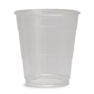 Priehľadné plastové poháre 355ml / 10ks.