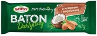 Datlová tyčinka s kokosom a mandľami, NATURAL