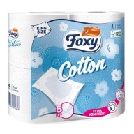 Toaletný papier FOXY COTTON 4 rolky