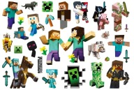UMÝVAJÚCE TETOVANIE PRE DETI MINECRAFT CG141