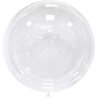 LATEXOVÝ BALÓN, okrúhly, priehľadný, VEĽKÁ GUĽA