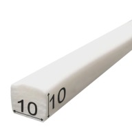 Obdĺžnikové tesnenie zo silikónovej peny 10x10mm