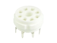 ZÁSUVKA KERAMICKÁ 8PIN PCB9 OCTAL 6SN7 EL34