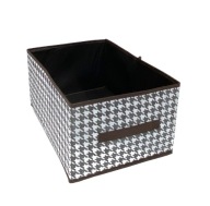ORGANIZÁTOR NÁDOBY DO SKRINE zásuvka na šatky 40x28x20 hnedá