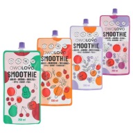Owolovo Smoothie Mix 4 príchute 250 ml x 4 kusy