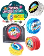 VEĽKÉ SVIETIACE YO-YO JOJO VESMÍRNE UFO RAKETY MIX 5526