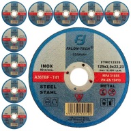INOX DISK 125X2mm NA REZANIE KOVU OCEĽ LIATINOVÝ DRÔT 125MM 2MM 10KS