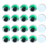 POHYBLIVÉ OČI NA DEKORÁCIU 12x3,5mm 20ks
