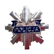 POLICAJT POLICAJTKA KOVOVÝ ODZNAK