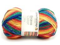Priadza BRAVO COLOR 00090, farebná melanž 0090