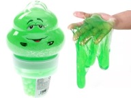 SLIME ZMRZLINA S GULIČKAMI Pružná plastická pasta Glitter Glut + Balls