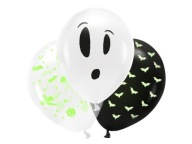 27 cm UV BALÓNKY SVIETIACI GHOST BATS HALLOWEEN