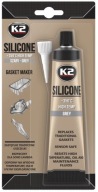 K2 ŠEDÝ SILIKÓN +350C 85G VYSOKÁ TEPLOTA
