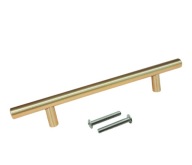Nábytková úchytka zlaté zábradlie 128/200 mm 1 ks úchytky na čelá skriniek