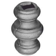 KOVANÁ BALUSTRADOVÁ BRÁNA PLOTOVÁ 14,5x14,5