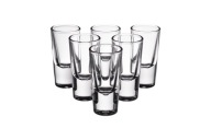 SADA SKLENÝCH POHÁROV NA LIKÉRY VODKA 28ml 6ks