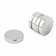 VALEC NEODYMOVÝ MAGNET 16x3 N38 SADA 5 ks