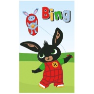 Uterák do škôlky pre deti 30x50 malý FROTTE Bing Rabbit a šarkan