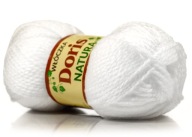 PRIADZA OPUS NATURA DORIS Č. 150 BIELA