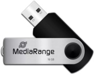 Obojstranná USB 2.0 pamäťová jednotka MediaRange 16 GB