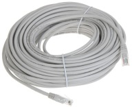 Patchcord U/UTP 5e RJ45 / RJ45 15 m sivý