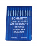 Schmetzove ihly 120' 134-35 s. pre stroj s vázaným stehom 10 ks