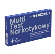 Multidrogový test z moču – 6 parametrov