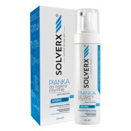 SOLVERX Pena na intímnu hygienu pre ženy ATOP