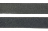 VELCRO 50mm Súprava suchých zipsov 5cm Šedá - 1m