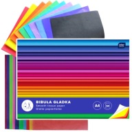 Hladký hodvábny papier vo farebnom zošite A4, 60 listov, sada 10 farieb