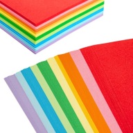 FAREBNÝ PAPIER 200 LISTOV A4 TENKÝ 80 gr 10 FAREBNÝ MIX
