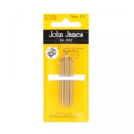 Bavlnené látacie ihly John James veľ. 1/5