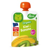 DEVA Bio pena z kiwi a banánov 90g