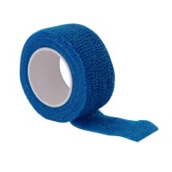 Elastická samolepiaca súdržná bandáž 2,5 cm*4,5 m, modrá