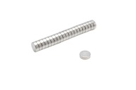 Neodymový cylindrický magnet MW 8x2,6 N38, sada 10 kusov