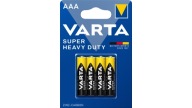 Varta Super Heavy Duty zinkovo-uhlíkové batérie AAA R3 blister 4 ks.