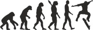 NÁLEPKA NA AUTO SKATEBOARD AUTO EVOLUTION