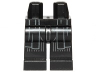 Lego New Black Star Wars Legs od Dartha Vadera 970c00pb1144