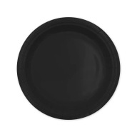PAPIEROVÉ TANIERE ČIERNA narodeninová PARTY 18 cm