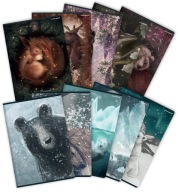 TOP 2000 NOTEBOOK FOREST ICE A5 32 mriežka S OKRAJOM