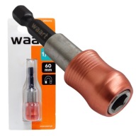 Magnetický držiak adaptéra bitový hrot rýchlospojka 1/4' 60mm WAART