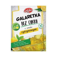 CELIKO Bezlepkové želé bez cukru s citrónovou príchuťou, citrón 14g