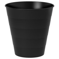 IKEA FNISS ČIERNY KANCELÁRSKY KOŠÍK 10L