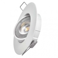 Biele 5W LED stropné svietidlo, teplé, záruka 3 roky. EMOS